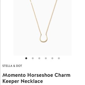 STELLA & DOT HORSESHOE NECKLACE